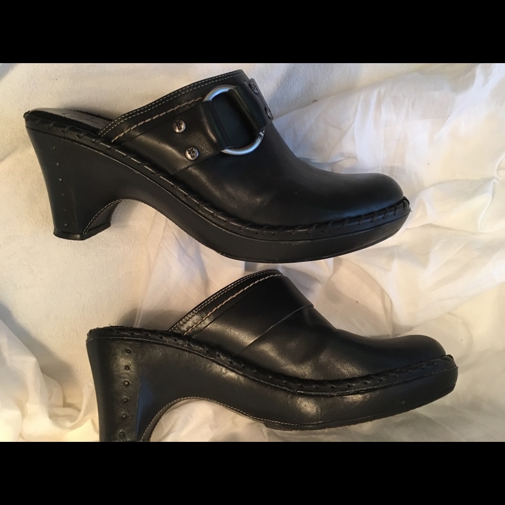 Frye Boots Leather Clogs